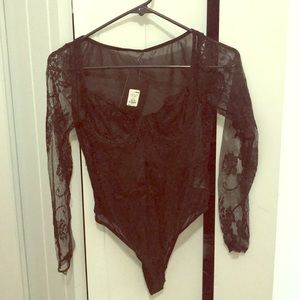 Black Lace body suite